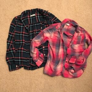 Lot if (2) Abercrombie Kids shirts 13/14